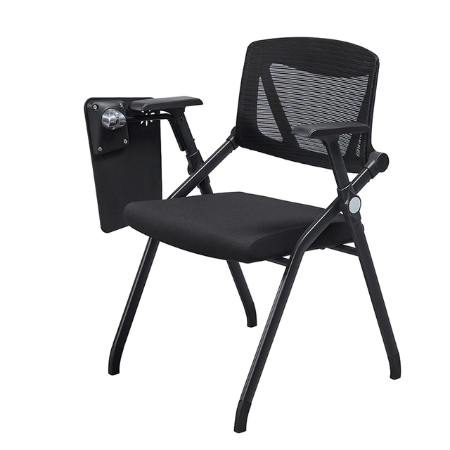Black Movable Backrest Training Chair with Armrest