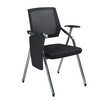 Foldable Space-saving Training Chair with Wrting Tablet