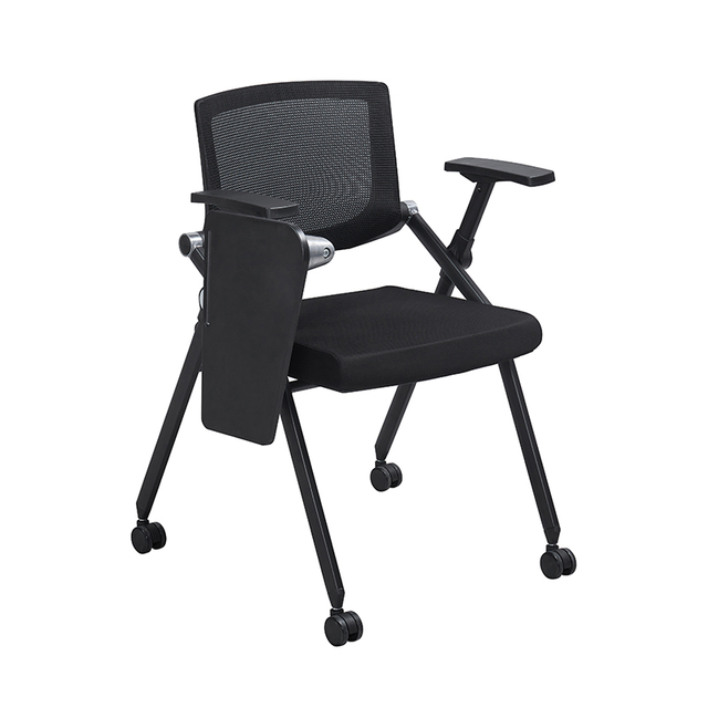 Ergonomic Breathable Training Chair with Writing Board