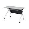 Folding Flip Top Training Table with Wheels