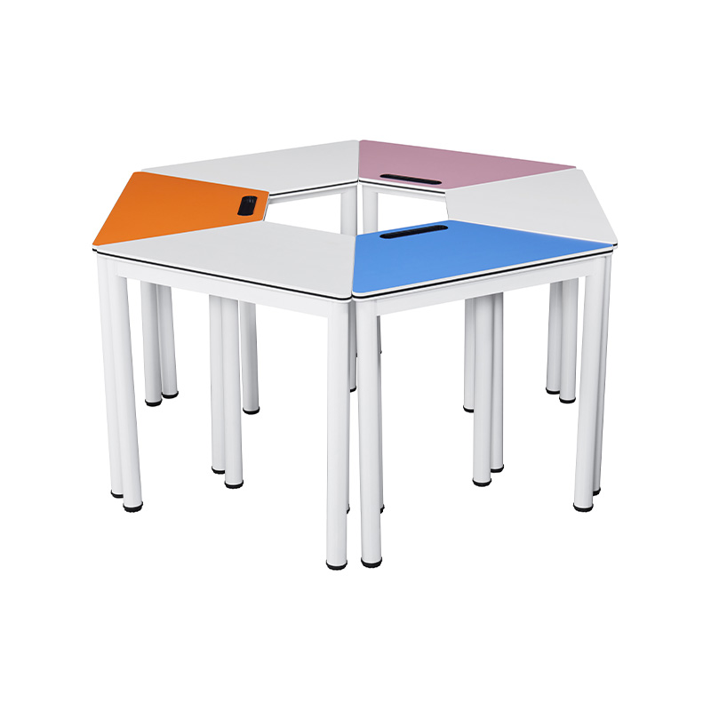 Mobile Collaborative Desk Nesting Flip Top Conference Desk