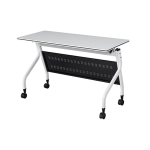 Folding Flip Top Training Table with Wheels