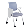 Foldable Space-saving Training Chair with Wrting Tablet